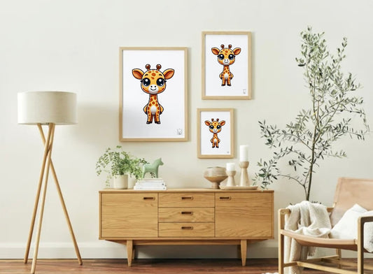 Giraffe Decorative Poster