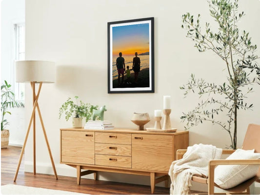 Child & Family Photo Poster